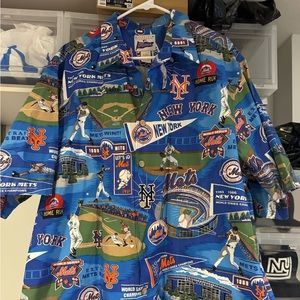 Reyn Spooner Mets Shirt XXL NWOT XXL